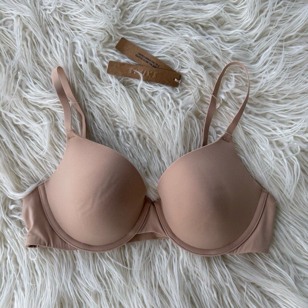 Skims Fits Everybody T-shirt Bra Clay Size 34C